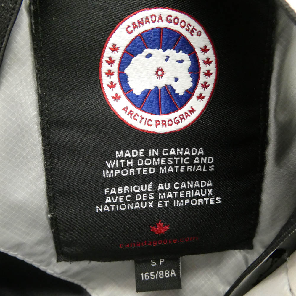 CANADA GOOSE カナダグース 2239L サザビーリーグタグ CYPRESS PUFFER サイプレス パッファー ダウンジャケット ワッペン付 グレー系 S【中古】