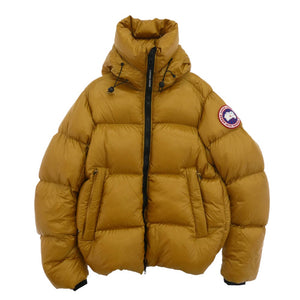 CANADA GOOSE カナダグース 2252M サザビーリーグタグ CROFTON PUFFER クロフトン パファー ダウンジャケット ワッペン付 ゴールド系 M【中古】