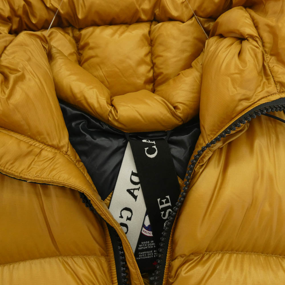 CANADA GOOSE カナダグース 2252M サザビーリーグタグ CROFTON PUFFER クロフトン パファー ダウンジャケット ワッペン付 ゴールド系 M【中古】