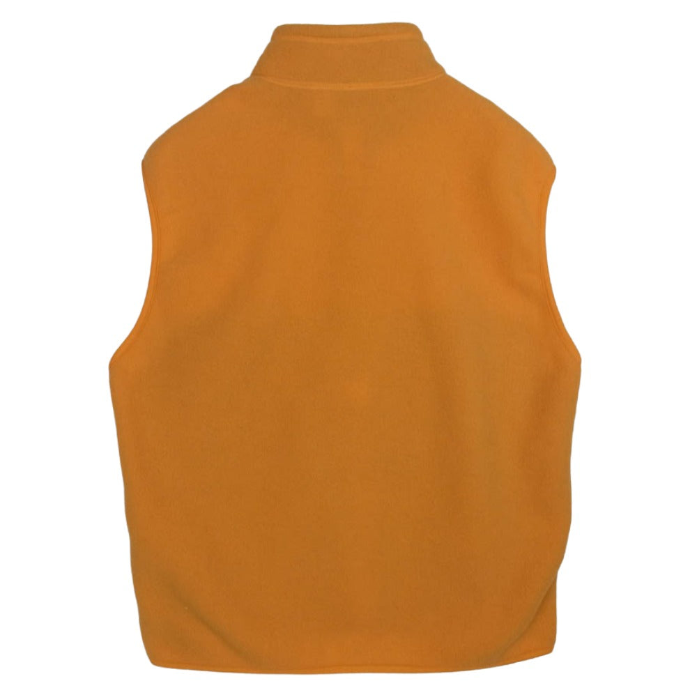 patagonia パタゴニア 90s USA製 シンチラ フルジップ フリース ベスト イエロー系 L【中古】