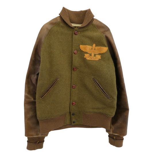 Buzz Rickson's バズリクソンズ BR11117 AIR FIELD MEMORIAL JACKET エアフィールド メモリアル ジャケット ブラウン系 モスグリーン系 L【中古】