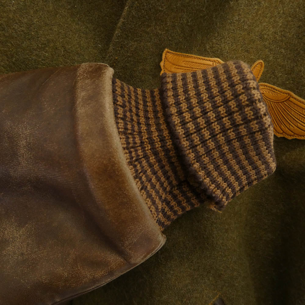 Buzz Rickson's バズリクソンズ BR11117 AIR FIELD MEMORIAL JACKET エアフィールド メモリアル ジャケット ブラウン系 モスグリーン系 L【中古】