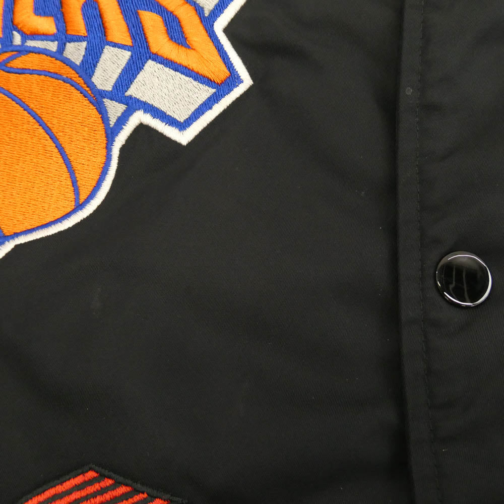 Supreme シュプリーム 18SS NIKE ナイキ NBA Teams Warm-Up Jacket ウォームアップ ジャケット ブルゾン スタジャン ブラック系 L【中古】