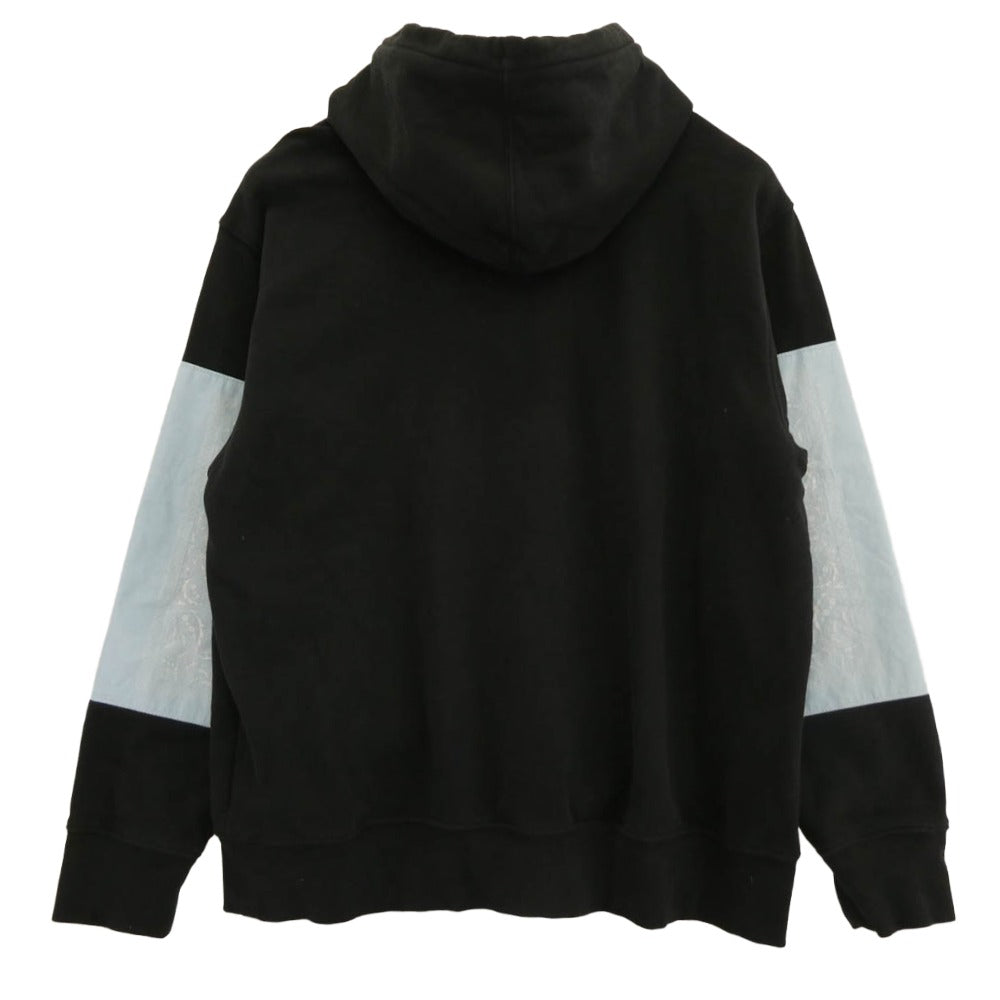 Supreme シュプリーム 22SS NT022081 ×THE NORTH FACE Bandana Hooded SweatShirt ノースフェイス バンダナ フーデッド スウェット シャツ ブラック系 XL【中古】