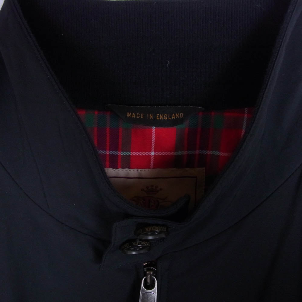 BARACUTA バラクータ 000339 G9 HARRINGTON JACKET ハリントン ジャケット ブラック系 44【中古】