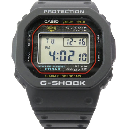 G-SHOCK ジーショック DW-5000R-1AJF ORIGIN 初代復刻モデル デジタル クォーツ 腕時計 ブラック系【中古】