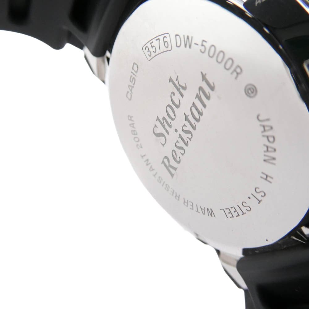 G-SHOCK ジーショック DW-5000R-1AJF ORIGIN 初代復刻モデル デジタル クォーツ 腕時計 ブラック系【中古】