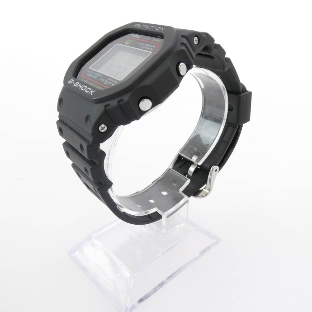 G-SHOCK ジーショック DW-5000R-1AJF ORIGIN 初代復刻モデル デジタル クォーツ 腕時計 ブラック系【中古】