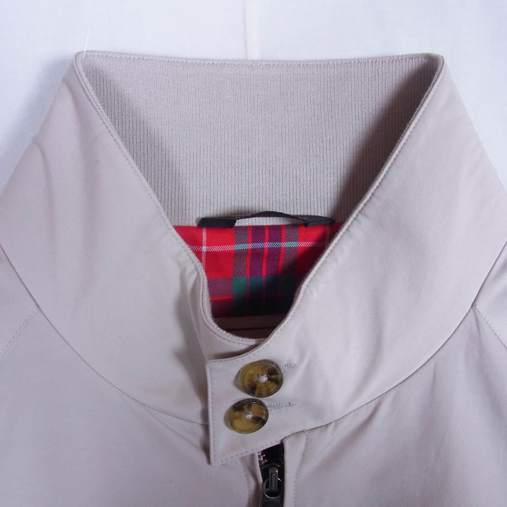 BARACUTA バラクータ BRCPS0001 G9 HARRINGTON JACKET ハリントン ジャケット ベージュ系 44【新古品】【未使用】【中古】