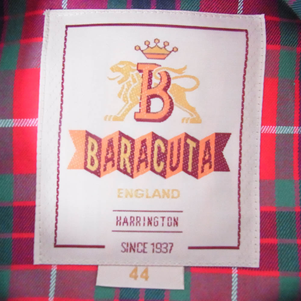 BARACUTA バラクータ BRCPS0001 G9 HARRINGTON JACKET ハリントン ジャケット ベージュ系 44【新古品】【未使用】【中古】
