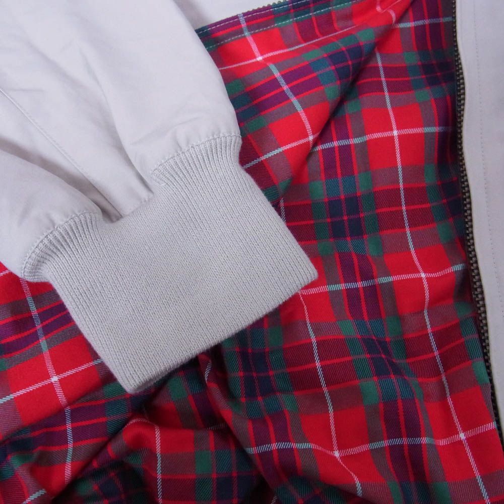 BARACUTA バラクータ BRCPS0001 G9 HARRINGTON JACKET ハリントン ジャケット ベージュ系 44【新古品】【未使用】【中古】