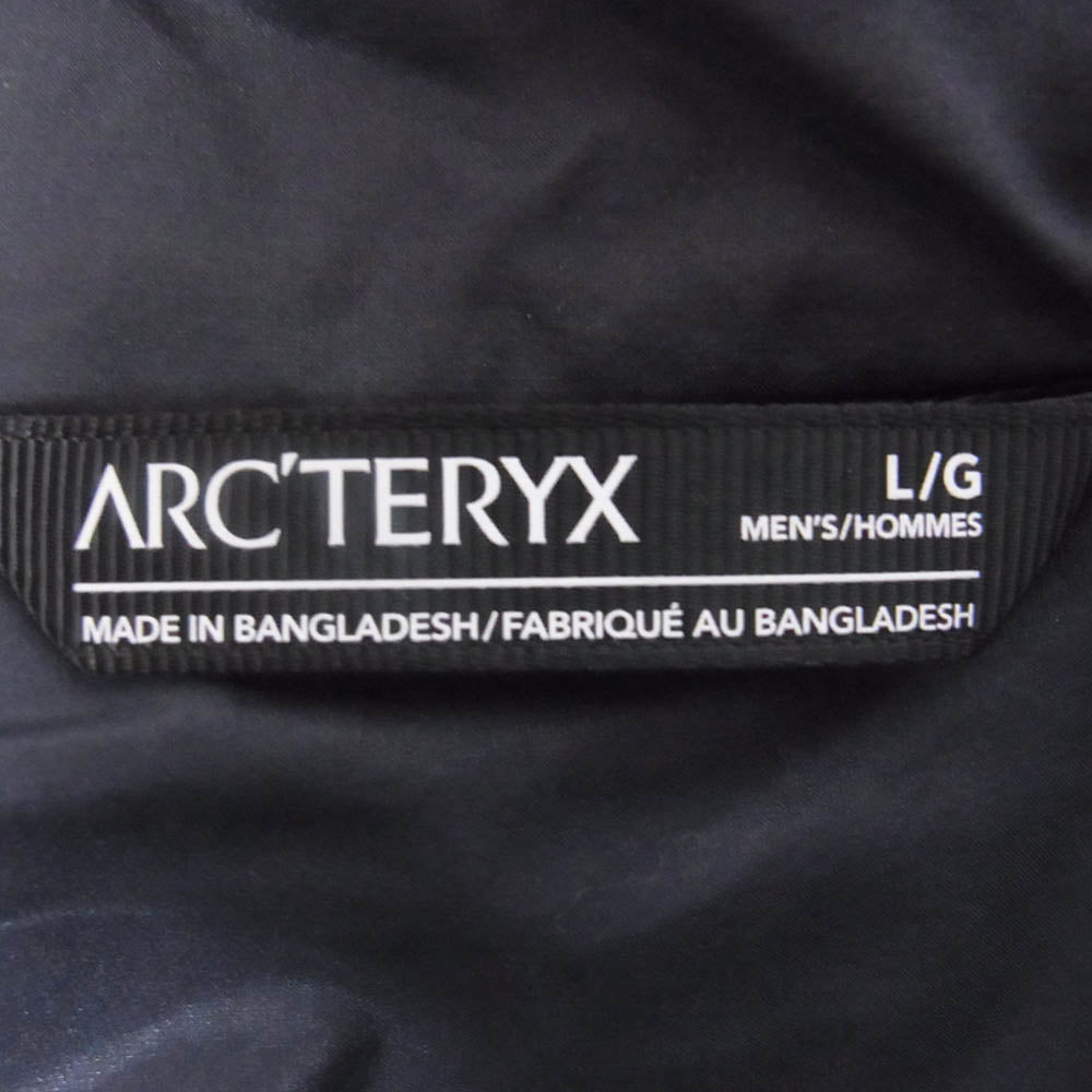 ARC'TERYX アークテリクス X000007487 Atom Hoody M アトム フーディ 中綿ジャケット ジャケット ダークネイビー系 L【中古】