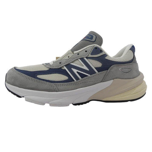 NEW BALANCE ニューバランス U990TC6 USA製 スエード シンセティックレザー ローカット スニーカー グレー系 26.5cm【極上美品】【中古】