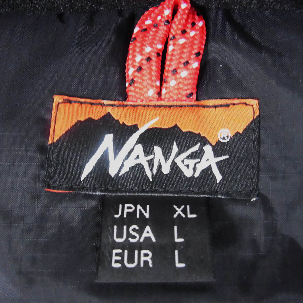 NANGA ナンガ 24FA-1 AURORA TEX DOWN JACKET IBUKI オーロラテックス ダウン ジャケット イブキ ジャケット ブラック系 XL【美品】【中古】