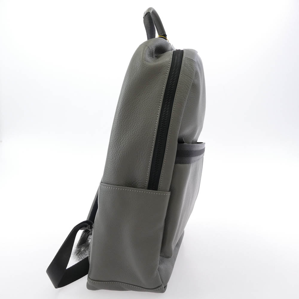 PORTER ポーター 145-03289 DELIGHT ディライト DAYPACK デイパック シュリンクレザー バックパック グレー系【新古品】【未使用】【中古】