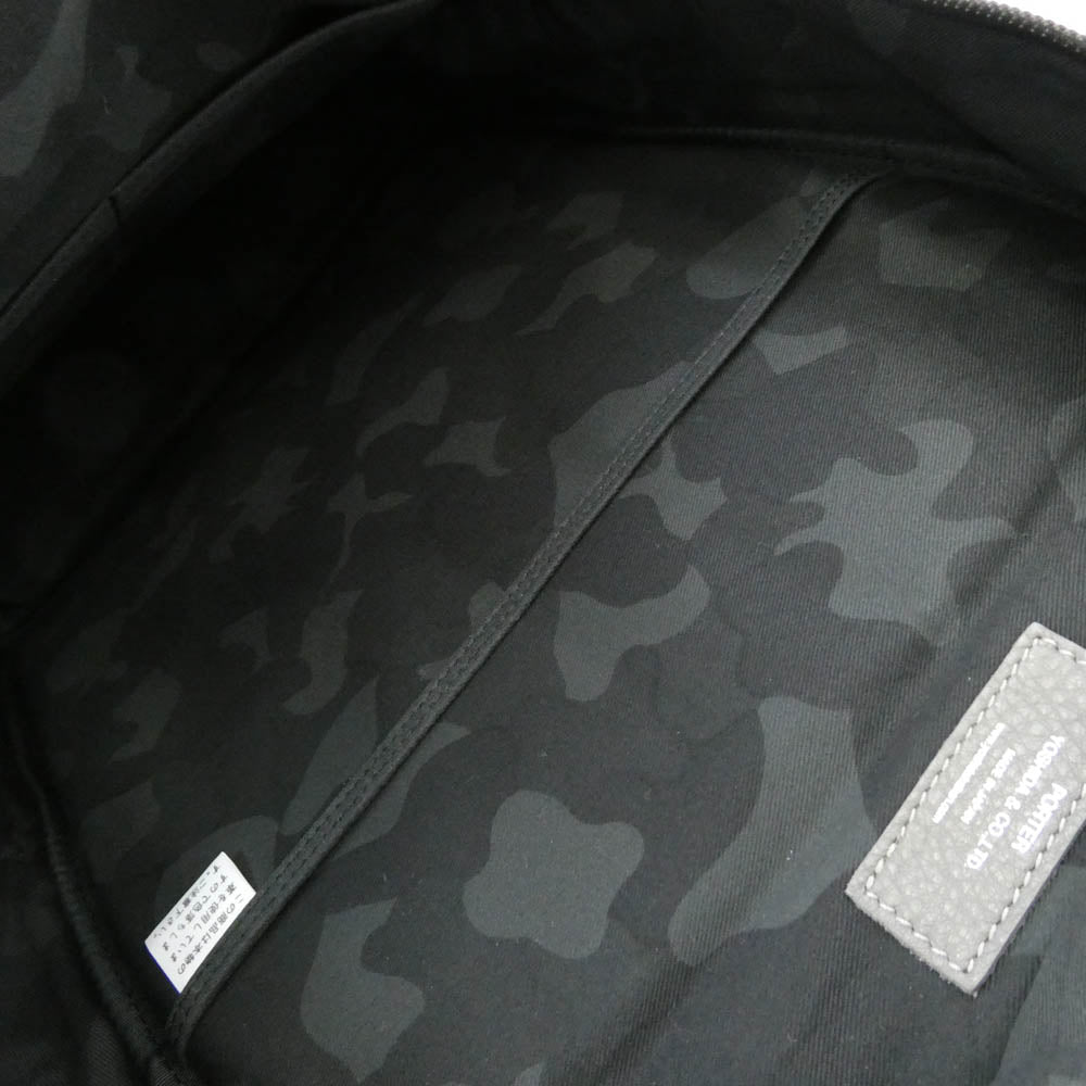 PORTER ポーター 145-03289 DELIGHT ディライト DAYPACK デイパック シュリンクレザー バックパック グレー系【新古品】【未使用】【中古】