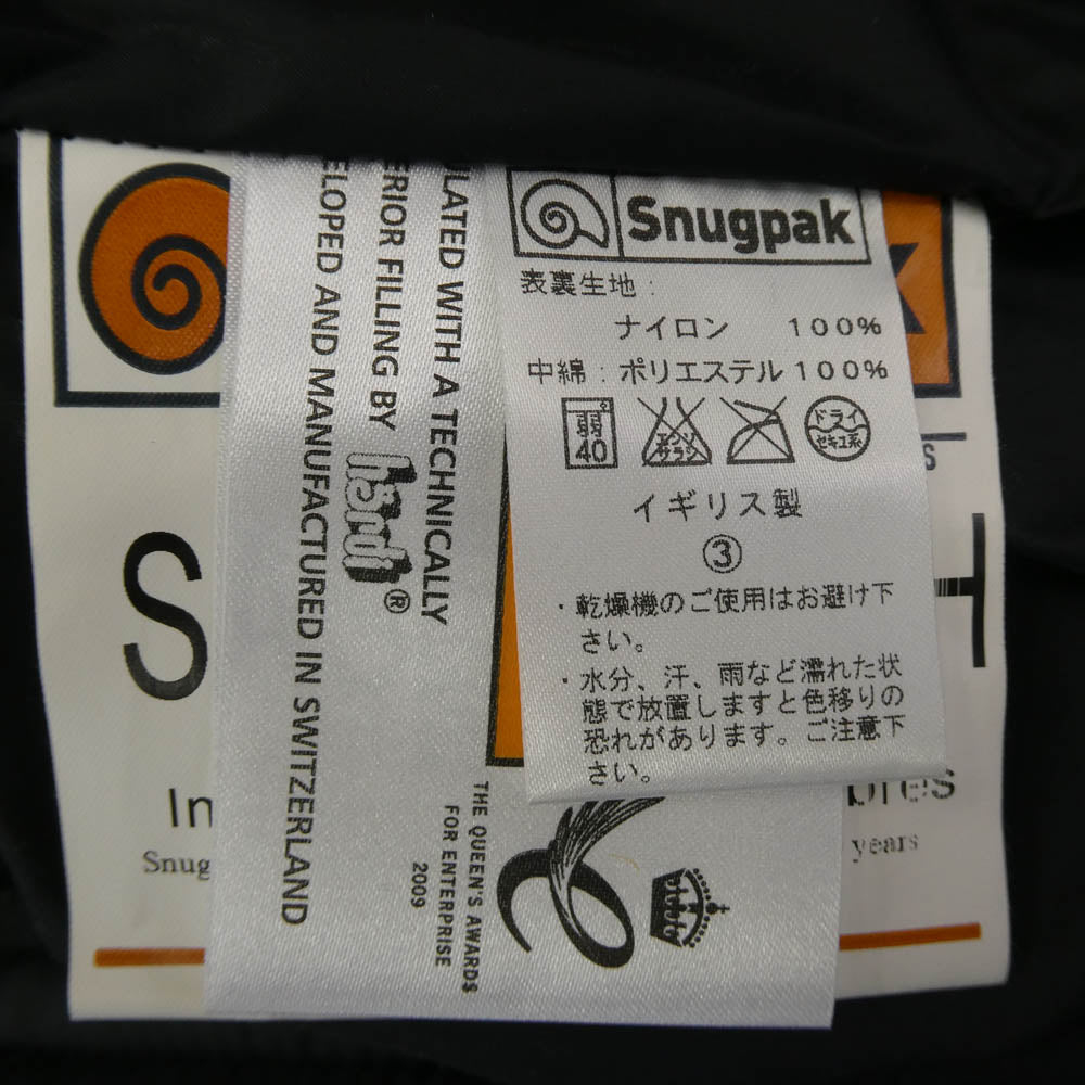 スナグパック sasquatch サスカッチ 中綿 ジャケット ブラック系 L【中古】