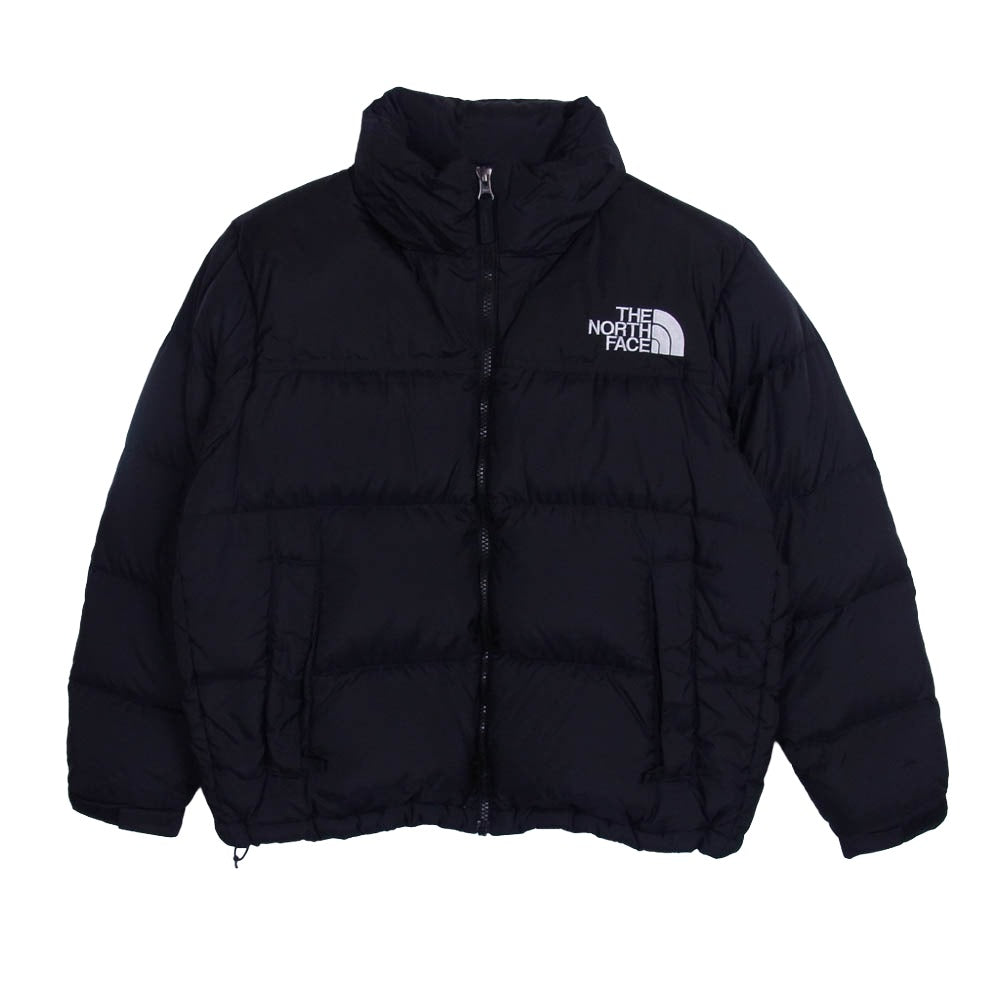 THE NORTH FACE ノースフェイス NDW92335 Short Nuptse Jacket レディース ショート ヌプシ ダウン ジャケット ブラック系 M【中古】