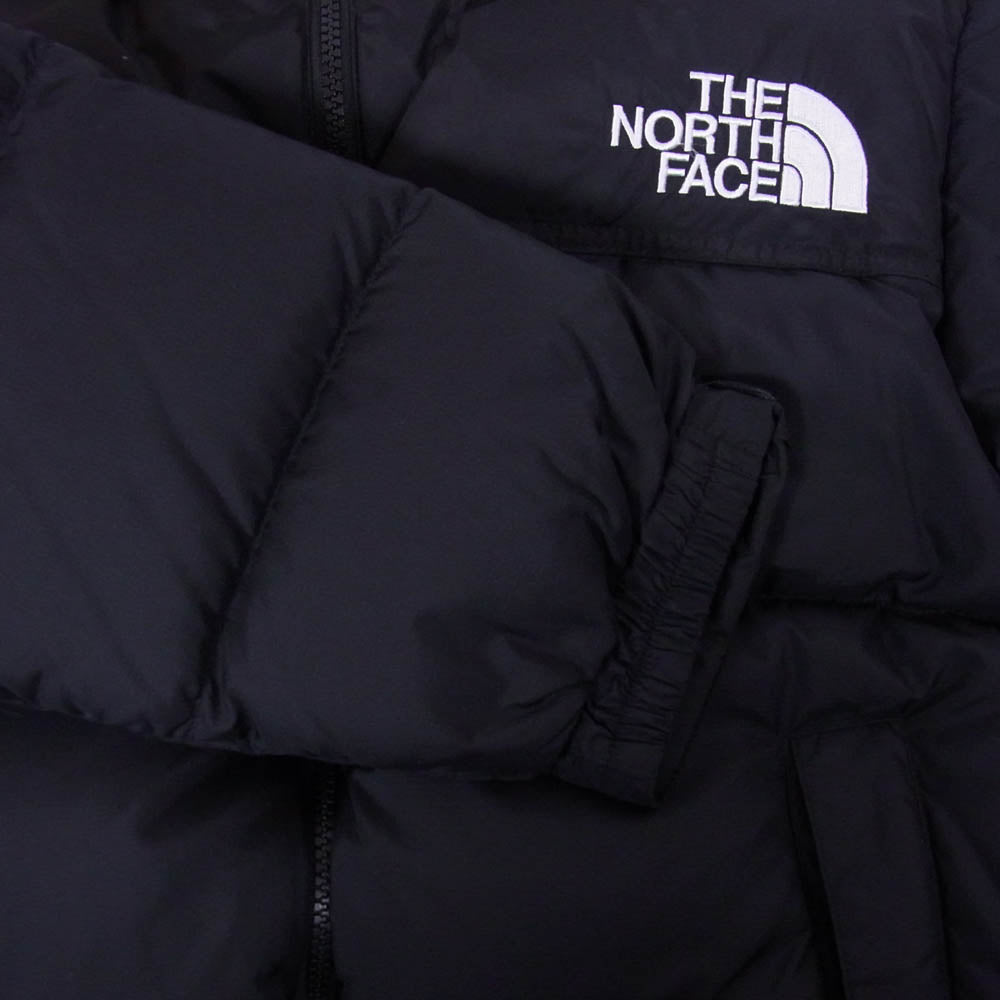 THE NORTH FACE ノースフェイス NDW92335 Short Nuptse Jacket レディース ショート ヌプシ ダウン ジャケット ブラック系 M【中古】