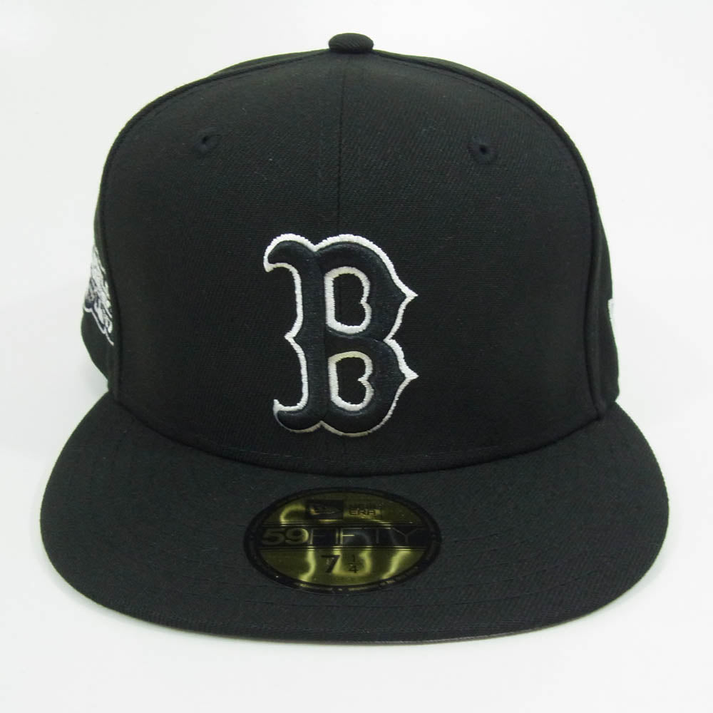 NEW ERA ニューエラ 59FIFTY ワールドシリーズ ブルックリン・ドジャース ベースボール キャップ ブラック系 7 1/4【極上美品】【中古】