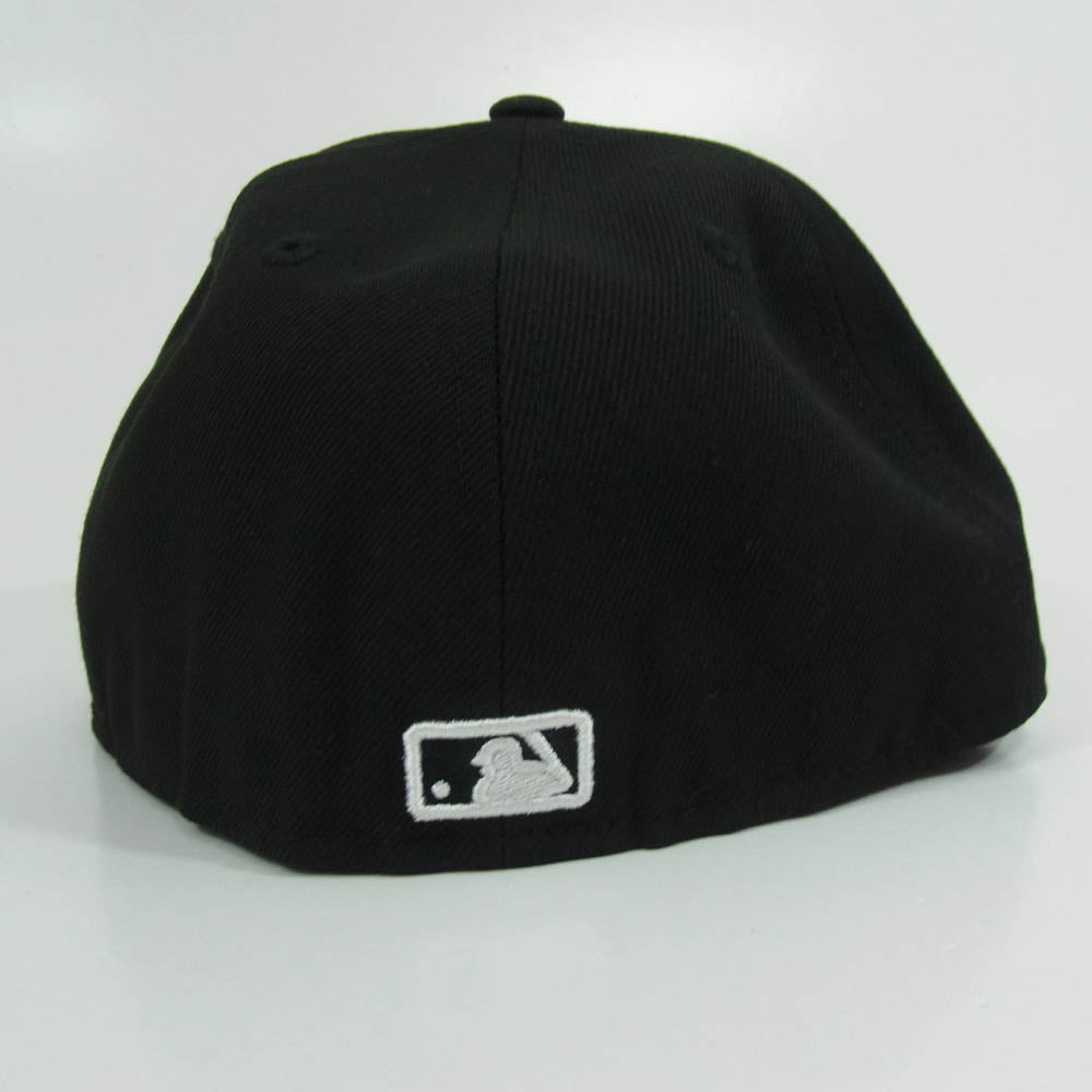 NEW ERA ニューエラ 59FIFTY ワールドシリーズ ブルックリン・ドジャース ベースボール キャップ ブラック系 7 1/4【極上美品】【中古】