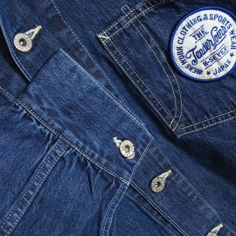 TENDERLOIN テンダーロイン T-RIP JKT DENIM ロゴワッペン デニム