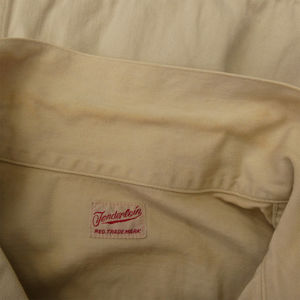 TENDERLOIN テンダーロイン T-SATIN 3RD サード タイプ コットン ジャケット ベージュ系 M【中古】