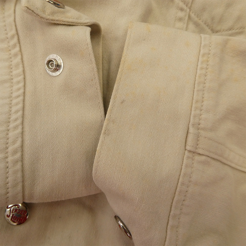 TENDERLOIN テンダーロイン T-SATIN 3RD サード タイプ コットン ジャケット ベージュ系 M【中古】