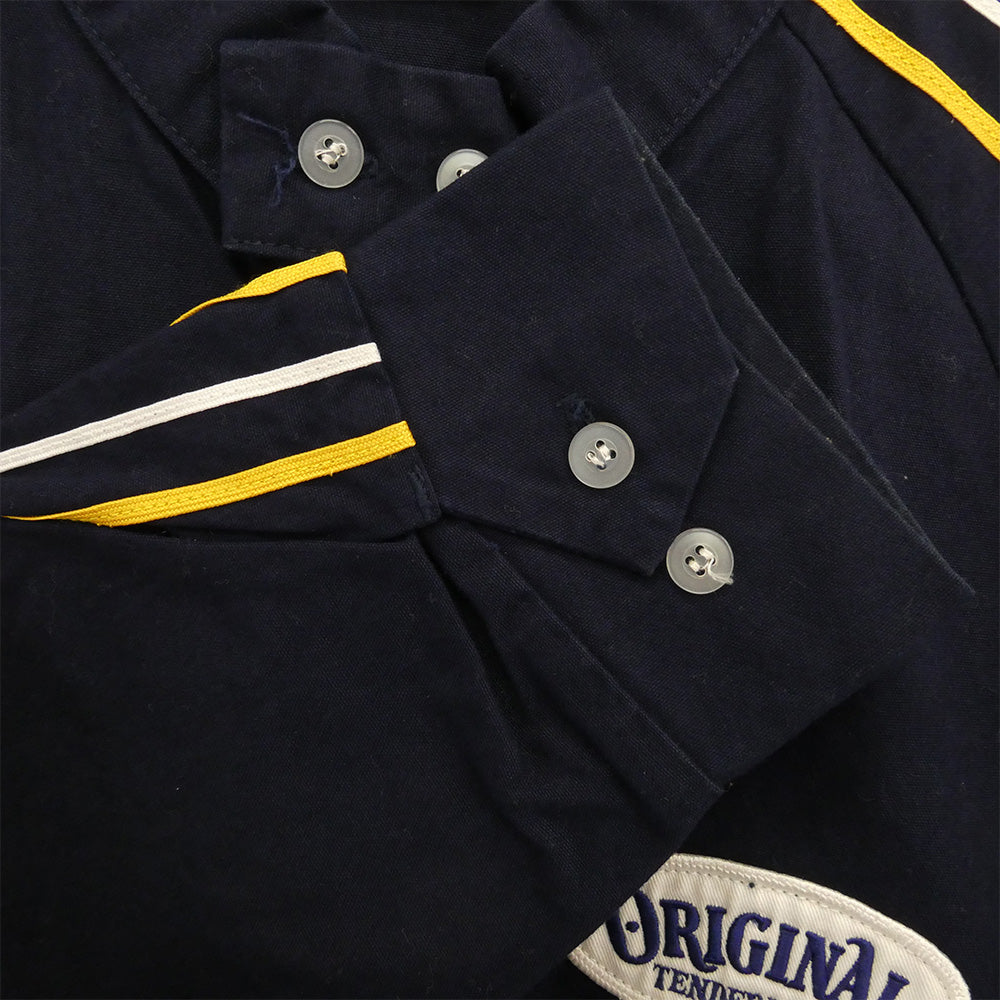 TENDERLOIN テンダーロイン 13AW T-RACING ZIP JKT ロゴワッペン レーシング ジップ ジャケット ネイビー系 M【中古】