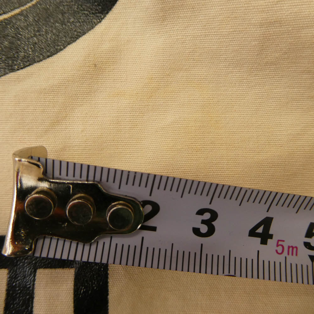 TENDERLOIN テンダーロイン ATX パーカー CAHULAWASSEE RIVER ロゴ トマホーク プリント プルオーバー コットン パーカー ライトベージュ系 M【中古】