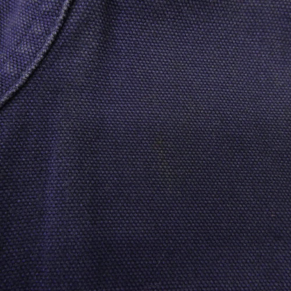 TENDERLOIN テンダーロイン 16SS T-BEST COVERALL ロゴワッペン バック チェーンステッチ 刺繍 スタンドカラー コットン カバーオール パープル系 M【中古】