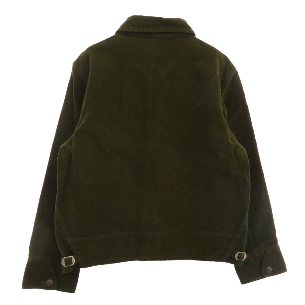 TENDERLOIN テンダーロイン 12SS T-MOLESKIN JKT モールスキン ジャケット モスグリーン系 M【中古】