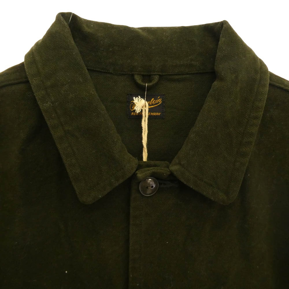 TENDERLOIN テンダーロイン 12SS T-MOLESKIN JKT モールスキン ジャケット モスグリーン系 M【中古】