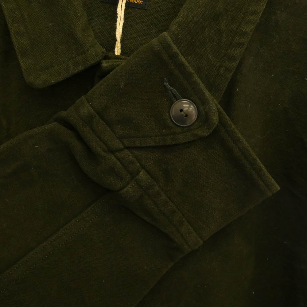 TENDERLOIN テンダーロイン 12SS T-MOLESKIN JKT モールスキン ジャケット モスグリーン系 M【中古】