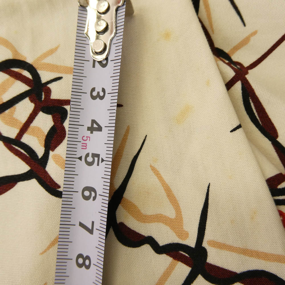 TENDERLOIN テンダーロイン T-DRIZZLER BW 有刺鉄線 総柄 ドリズラー ジャケット TALON ZIP M【中古】