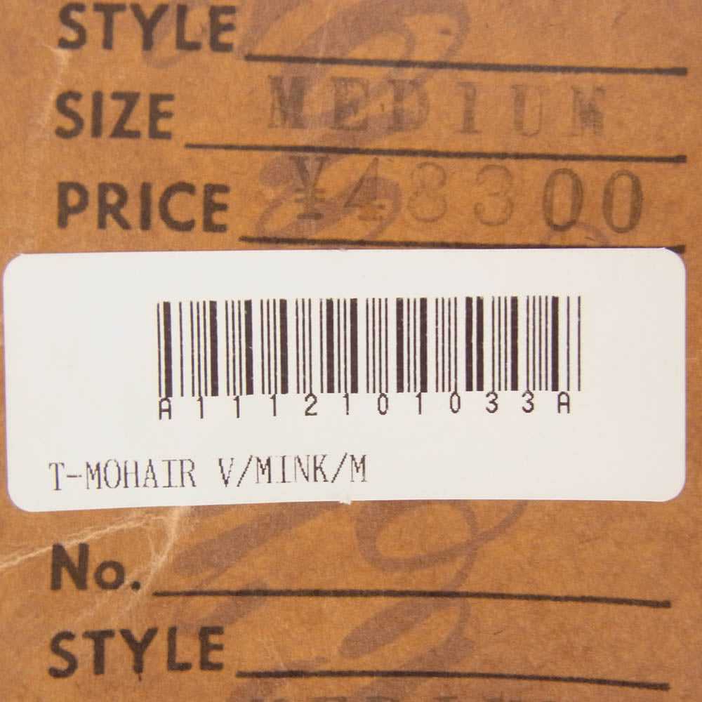 TENDERLOIN テンダーロイン T-MOHAIR V モヘア シャギー Vネック