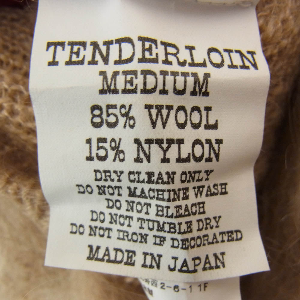TENDERLOIN テンダーロイン T-MOHAIR V モヘア シャギー Vネック