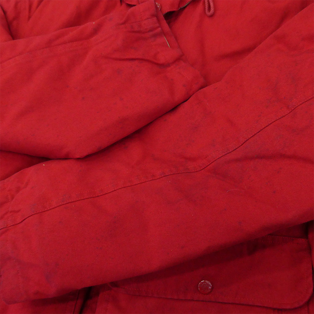 TENDERLOIN テンダーロイン T-DOWN JKT フード着脱可能 フーデッド ダウンジャケット レッド レッド系 M【中古】