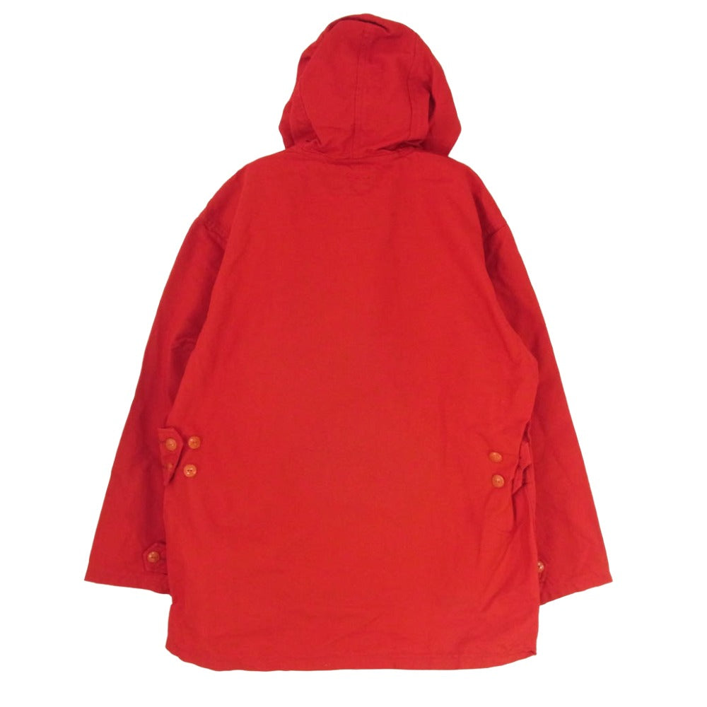 TENDERLOIN テンダーロイン T-FIELD COAT コットンダック生地 フィールド フーデッド コート レッド系 M【中古】 TENDERLOIN テンダーロイン T-FIELD COAT コットンダック生地