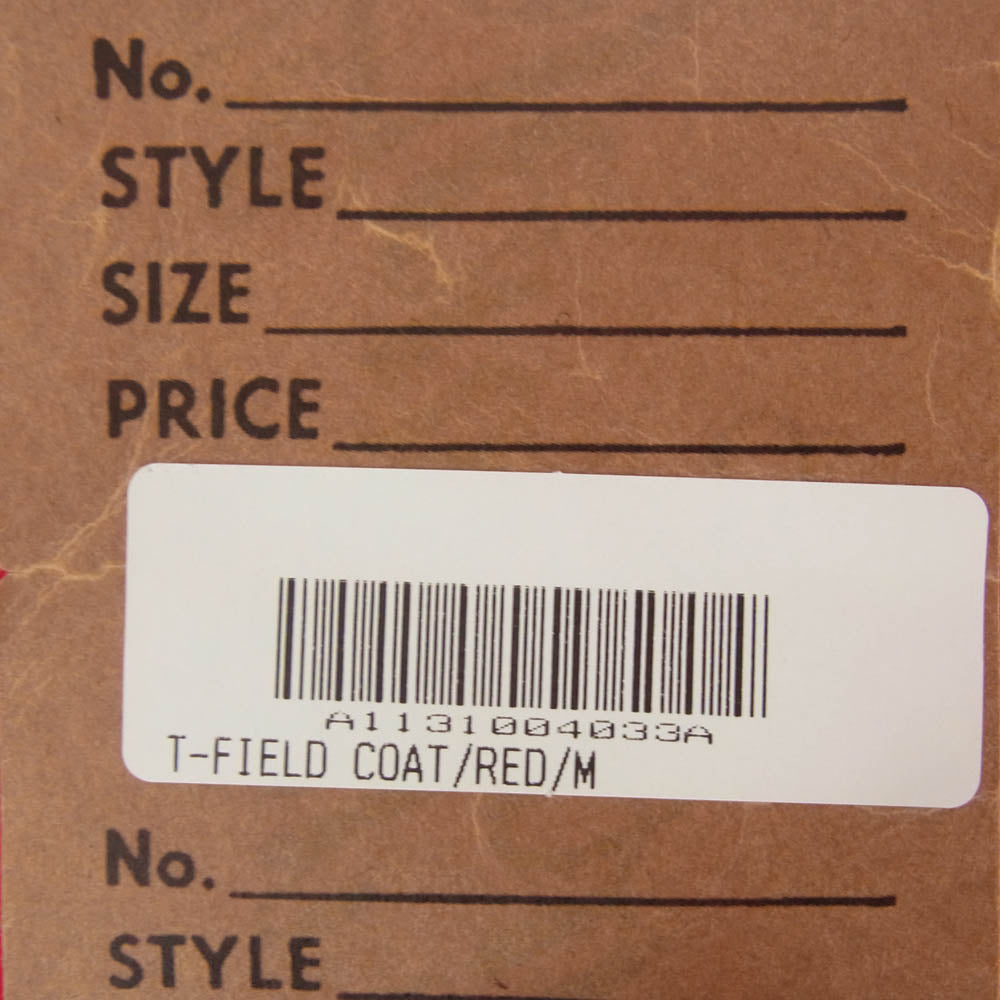 TENDERLOIN テンダーロイン T-FIELD COAT コットンダック生地 フィールド フーデッド コート レッド系 M【中古】