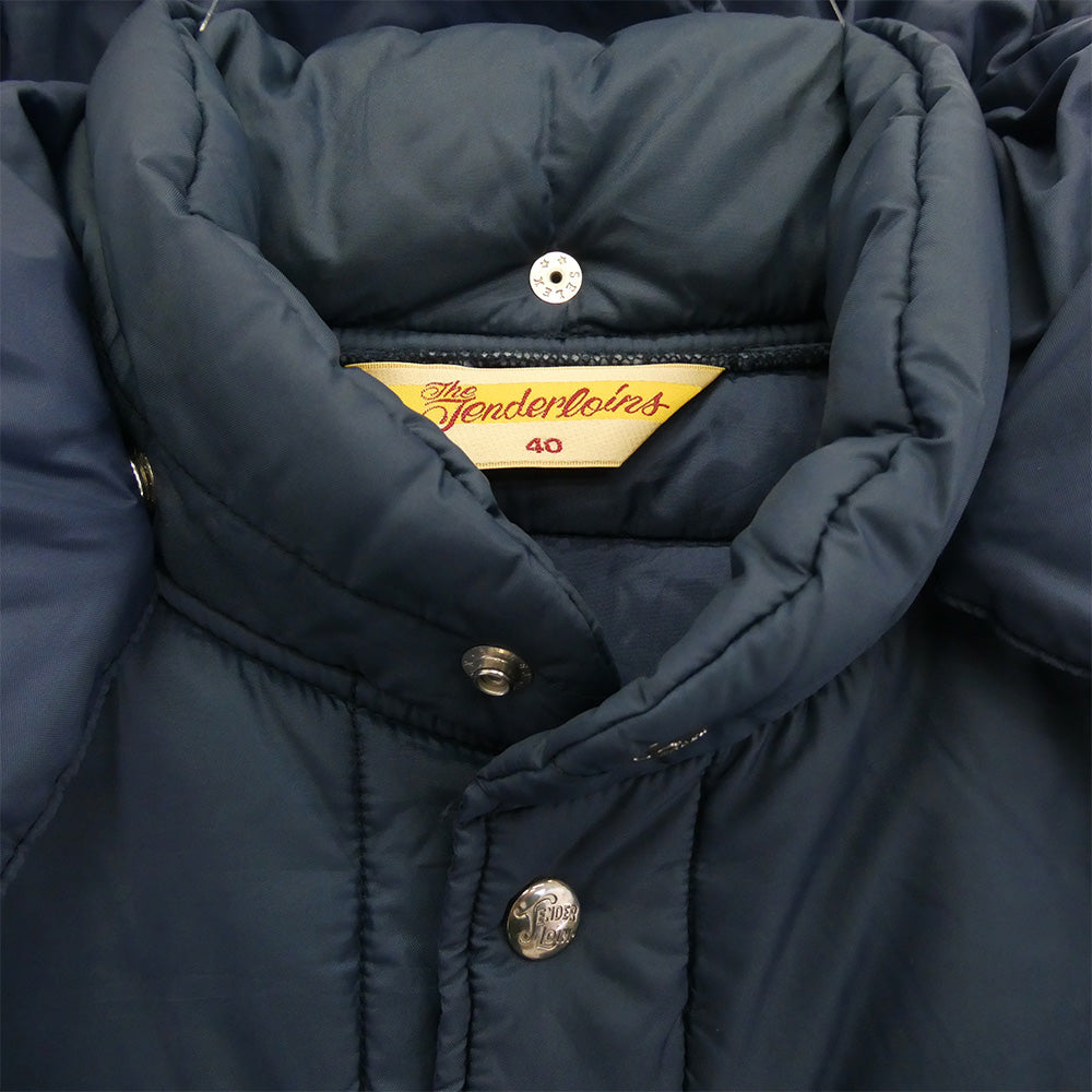 TENDERLOIN テンダーロイン T-NRA RACING JKT ロゴワッペン レーシング ダウンジャケット ネイビー系 M【中古】
