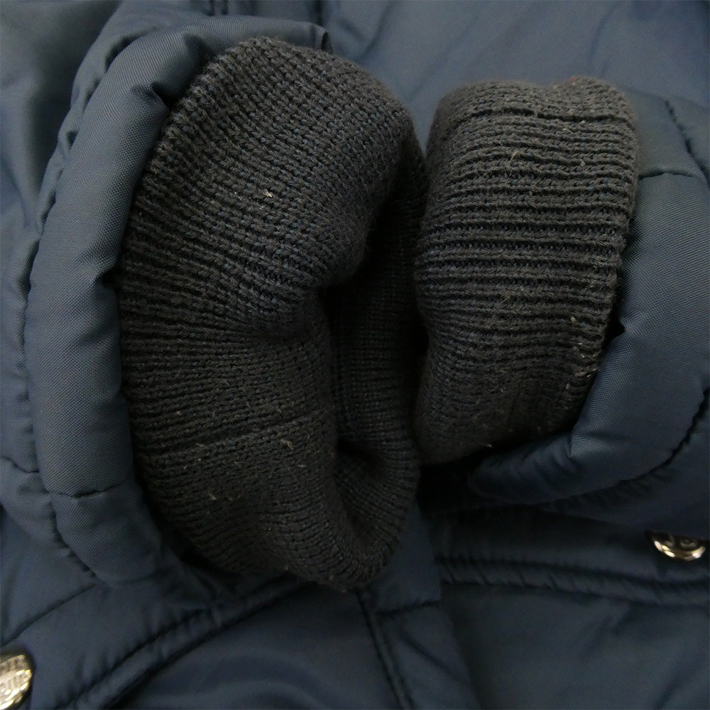 TENDERLOIN テンダーロイン T-NRA RACING JKT ロゴワッペン レーシング ダウンジャケット ネイビー系 M【中古】