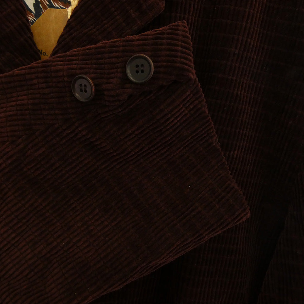 TENDERLOIN テンダーロイン T-CORDUROY JKT コーデュロイ 3B テーラードジャケット エンジ系 M【美品】【中古】