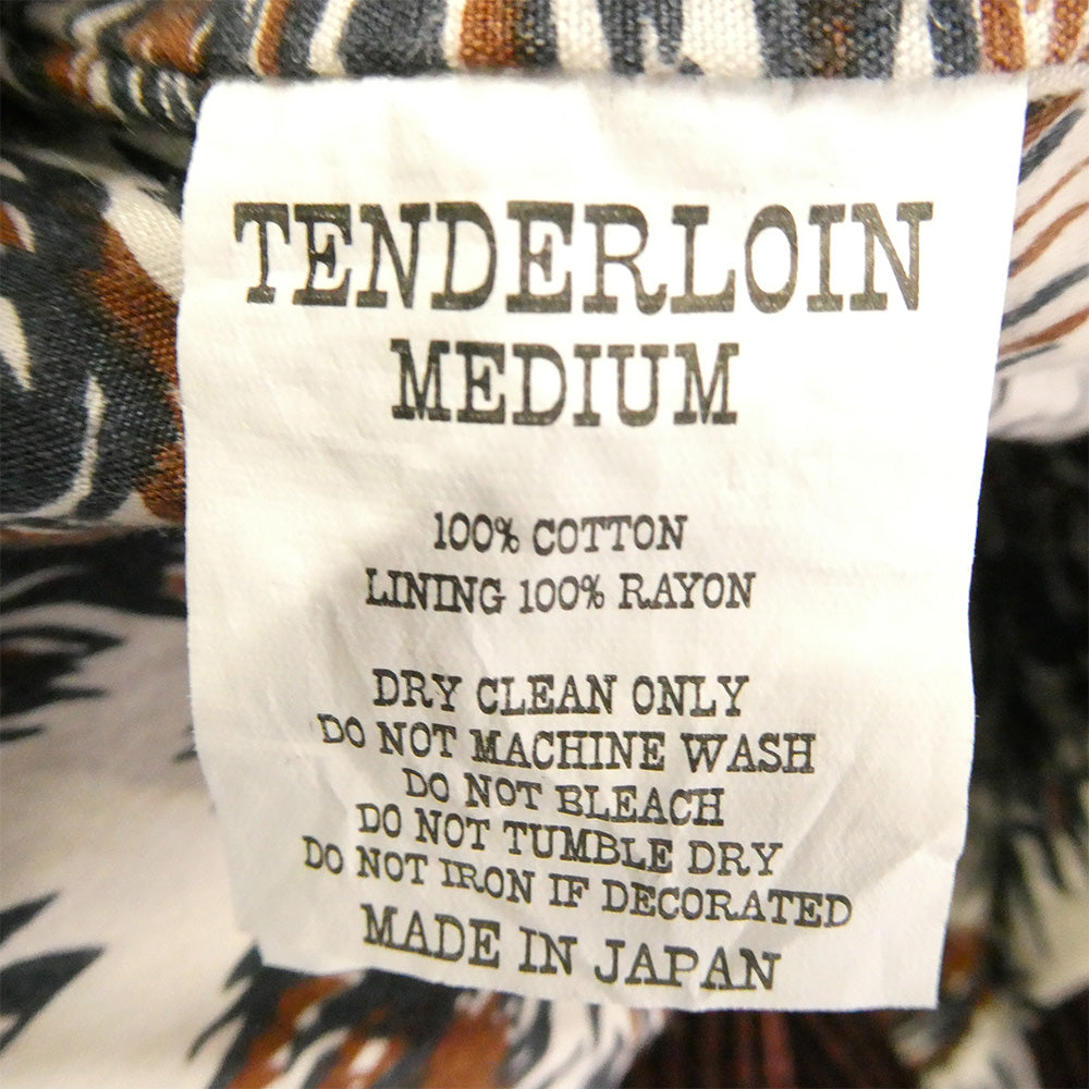 TENDERLOIN テンダーロイン T-CORDUROY JKT コーデュロイ 3B テーラードジャケット エンジ系 M【美品】【中古】