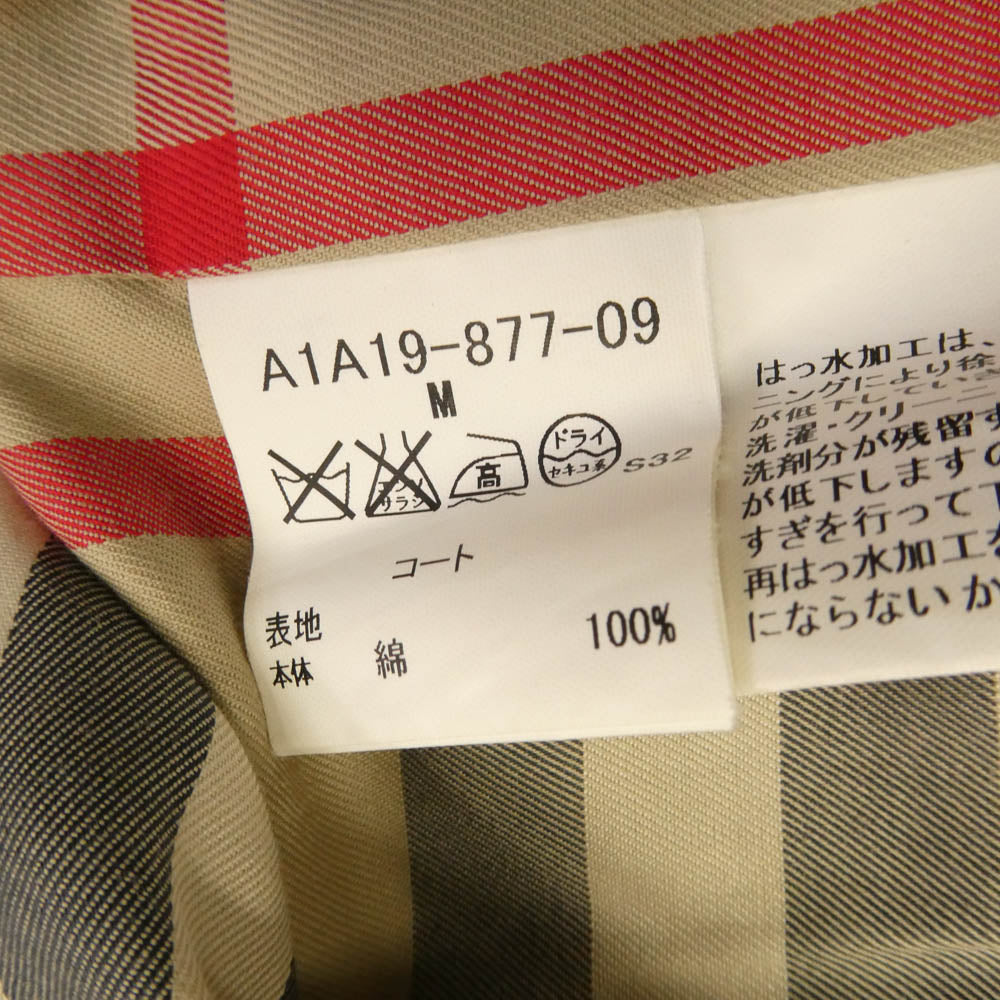 BURBERRY LONDON バーバリー ロンドン A1A19-877-09 着脱可能 ノバ 