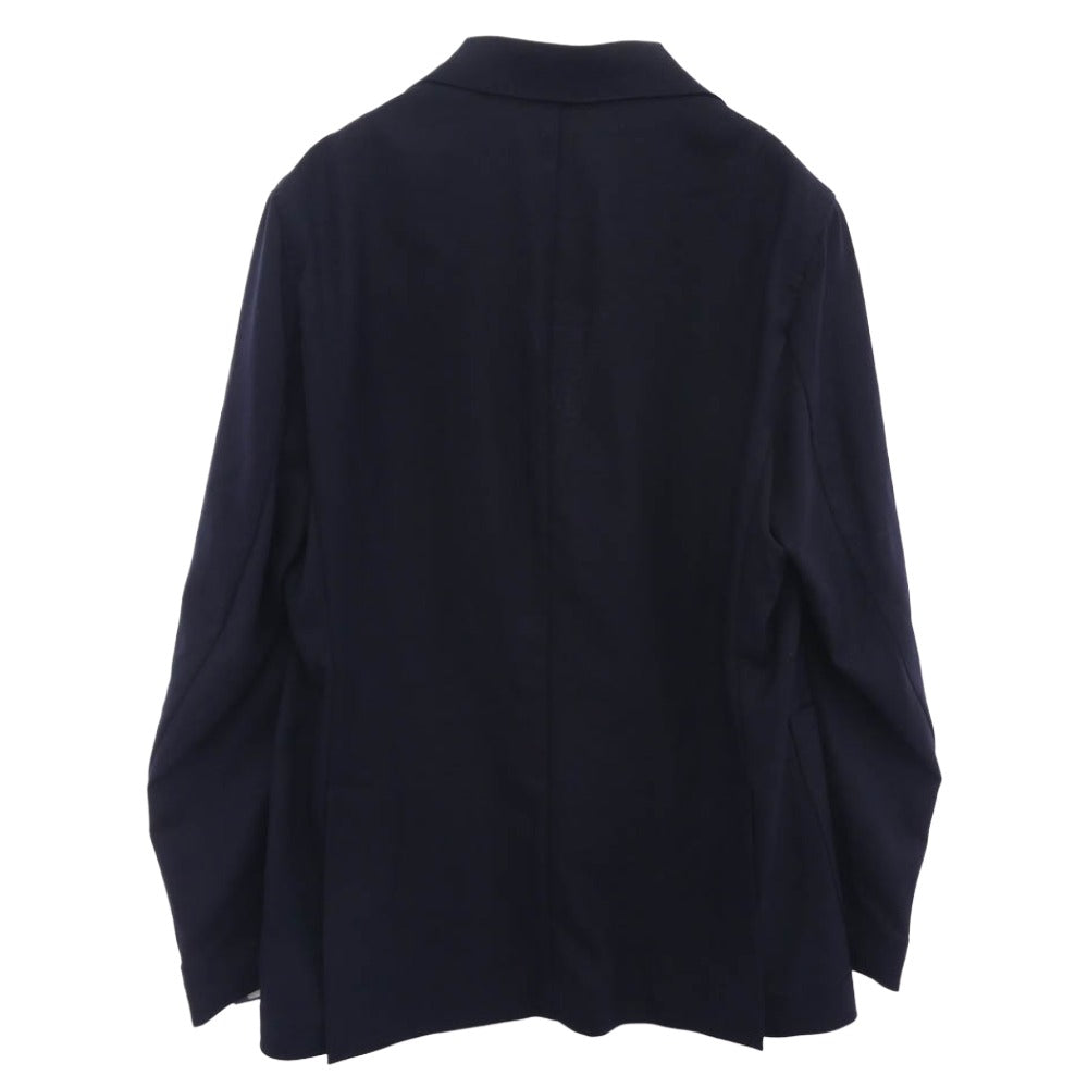 BARBA バルバ HOPSACK ホップサック 2B テーラードジャケット ダーク