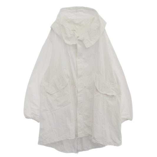 ミリタリー 8415-0-223-7627 US.ARMY ユーエスアーミー M-51 スノーパーカー モッズコート ホワイト系 L【中古】