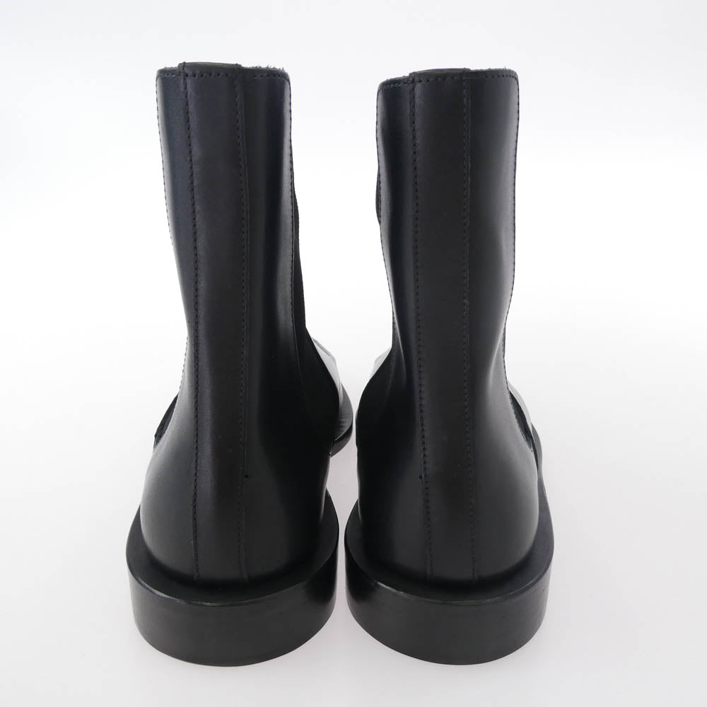 イシュム ISH-1-15-2 MOCA BOOTS モカ サイドゴア レザー ブーツ ブラック系 40【極上美品】【中古】