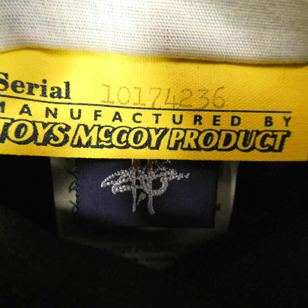 TOY'S McCOY トイズマッコイ TMJ2319 N-1 DECK JACKET MARILYN MONROE MISS N.A.S. マリリンモンロー デッキ ジャケット ミリタリージャケット ネイビー系 40【新古品】【未使用】【中古】