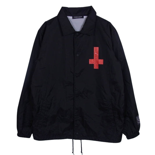 UNDERCOVER アンダーカバー 17SS UCS9212　 THE SPACE NURSE バックプリント ナイロン コーチジャケット ブラック系 M【中古】